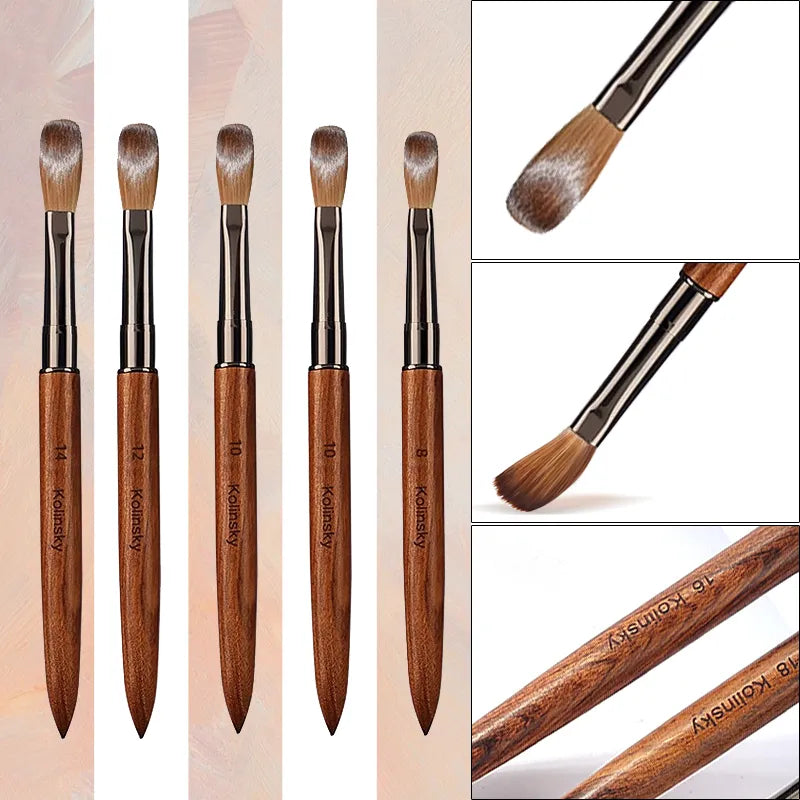 Buy Royalkart 5 Pieces Gel Nail Brush Set 3D Acrylic Brush with Rhinestone  Handle Nail Drawing Pen for DIY Online at Best Prices in India - JioMart.