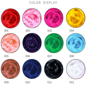 4D Clay Gel For Nail Sculpting - Carving Gel - Nail Art- 12 colors - 5g