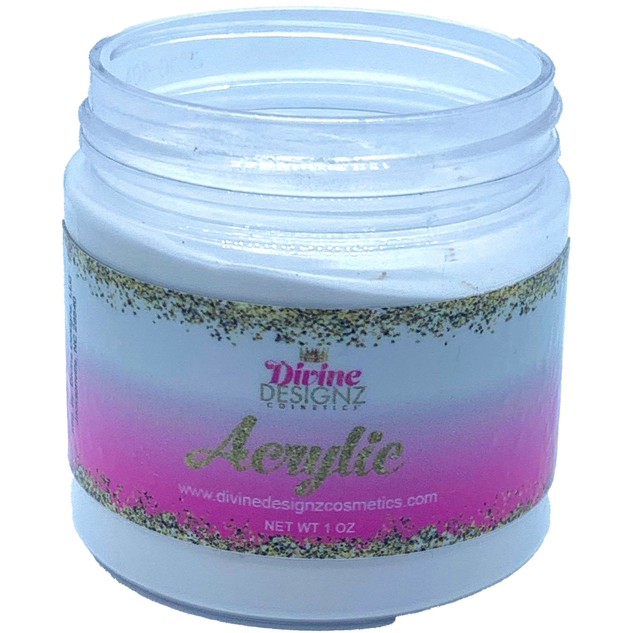 Gold Leaf Acrylic Nail Powder , Milky White Acrylic, Glitter acrylic p –  Divine Designz Nail Salon