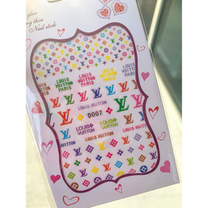 Inspired Stickers - Nail Stickers - Nail Decals